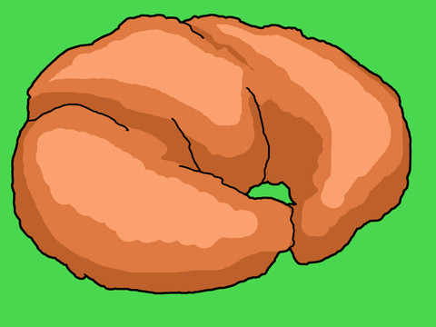 牛角包插圖
