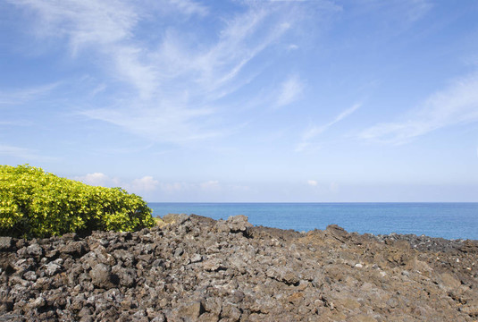 夏威夷火山海岸