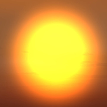 夏天的太陽