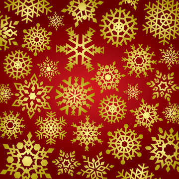 雪花背景（插圖）
