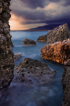 石海景