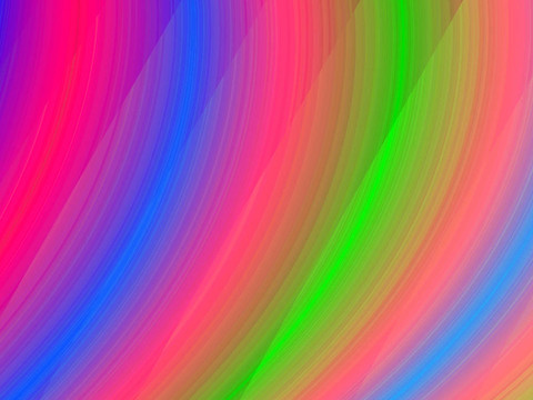 彩色的曲線