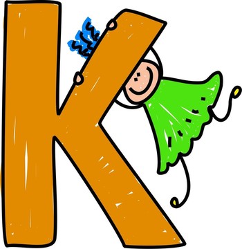 字母K的女孩