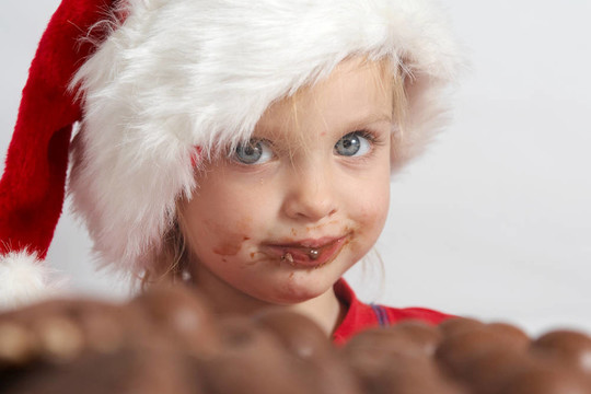 巧克力小Santa