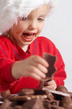 巧克力小Santa