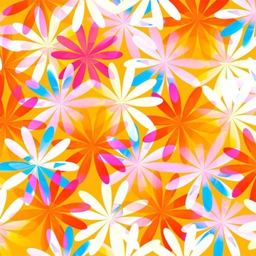 無(wú)縫的花卉圖案