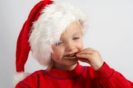 巧克力小Santa