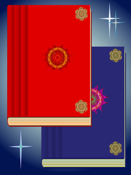 兩個(gè)魔法書(shū)