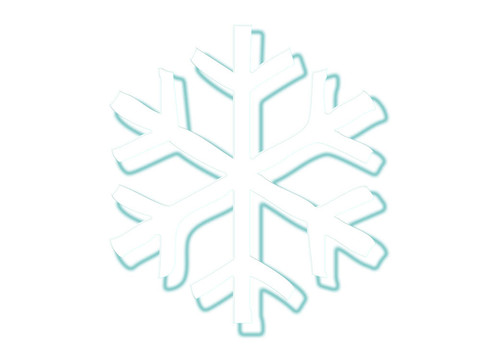 冰冷的雪花