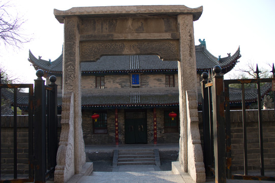 石牌坊 大殿