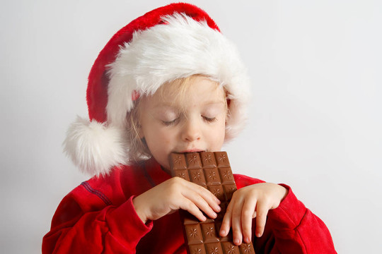 巧克力小Santa