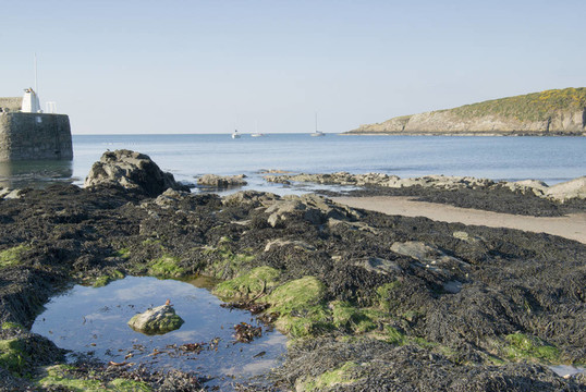 Anglesey的海岸