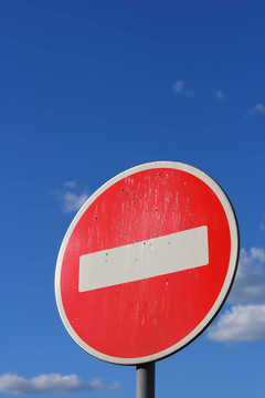 禁止道路標(biāo)志不進(jìn)入