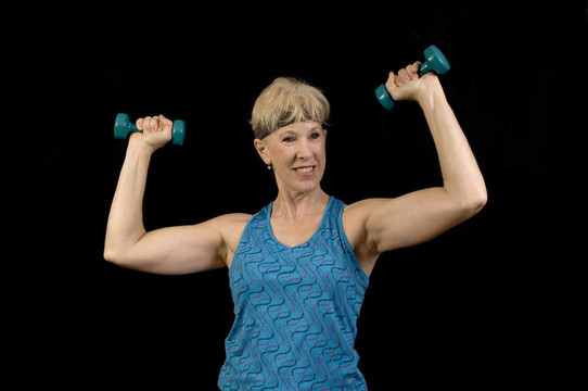 運(yùn)動(dòng)的女人