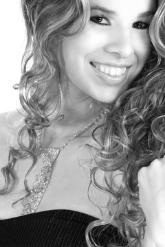 美麗的Hispanic Woman