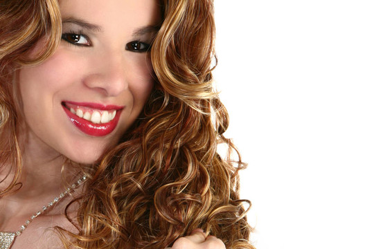 美麗的Hispanic Woman