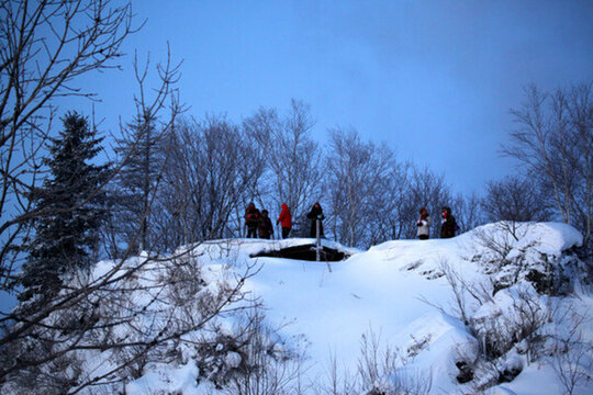 林海雪原 雪鄉(xiāng) 白雪 冬天 山