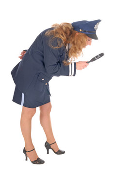 女警官