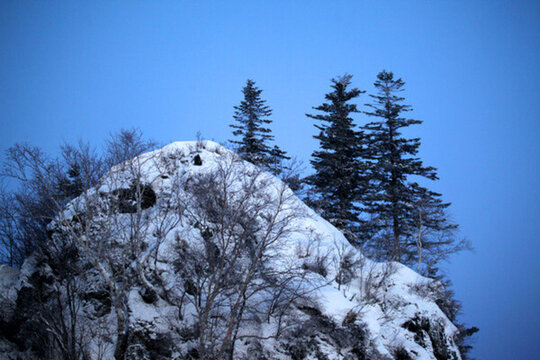 林海雪原 雪鄉(xiāng) 白雪 冬天 山