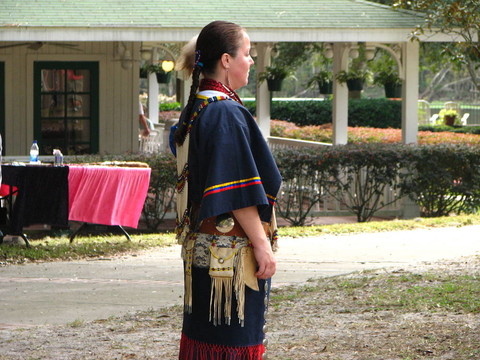 美國本土的女人