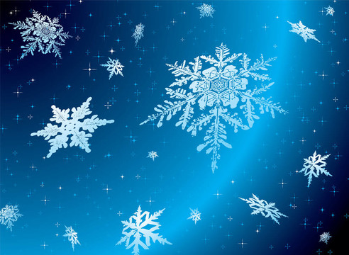 滿天的雪花