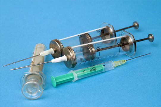 玻璃注射器
