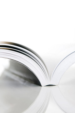 打開的書