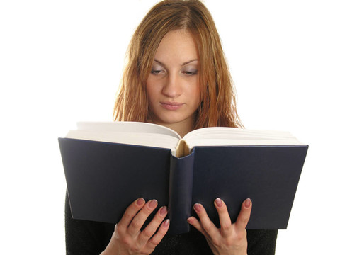 女孩讀的書。