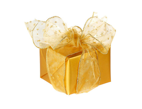 金色的圣誕禮物