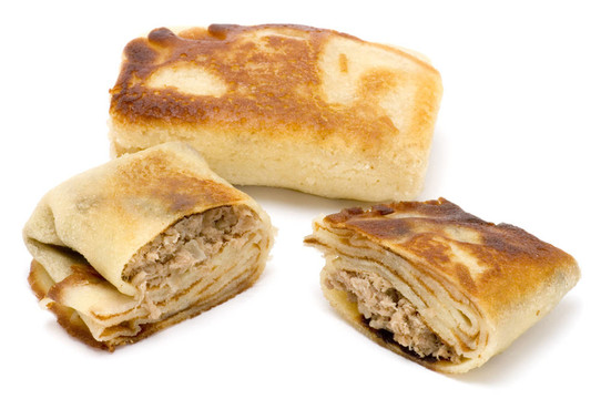 熱肉蛋糕