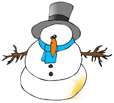黃色的雪人