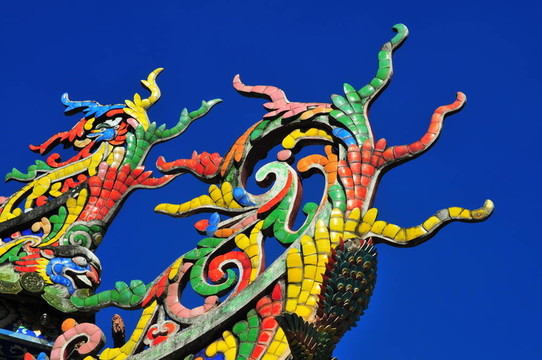 中華寺的屋頂