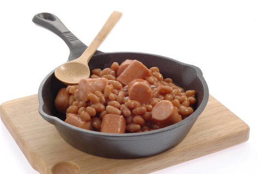 豆和香腸