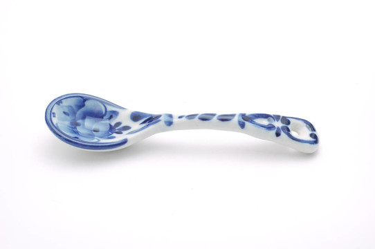 陶瓷繪畫的勺子
