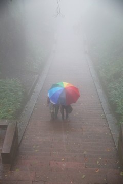 雨霧登山
