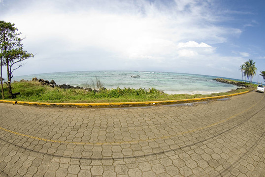 玉米島海濱大道路北端
