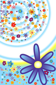 Flowers的背景