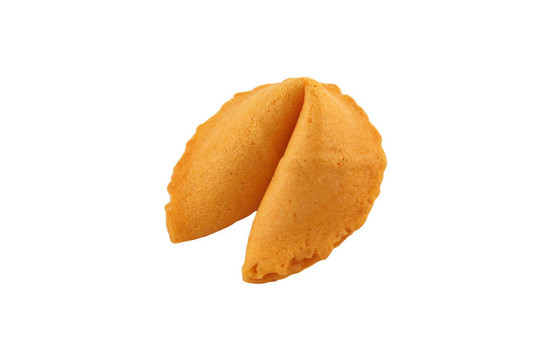 孤立的幸運(yùn)餅干