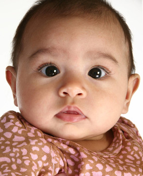 美麗的Hispanic Baby