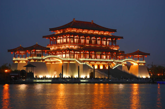 唐代建筑照明