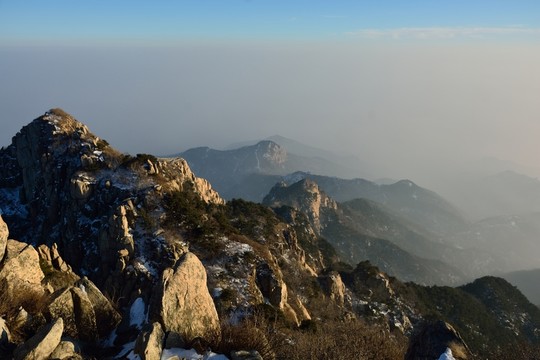 泰山冬日風(fēng)光