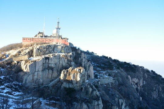 泰山冬日風(fēng)光