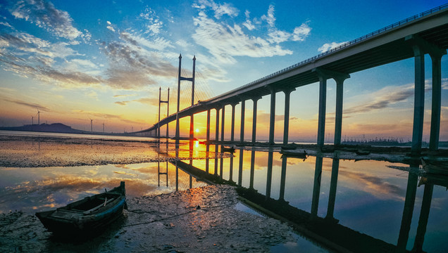 文登長(zhǎng)會(huì)口跨海大橋