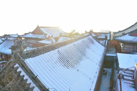 泰山冬日風(fēng)光