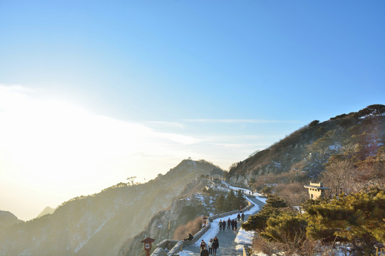 五岳泰山風景