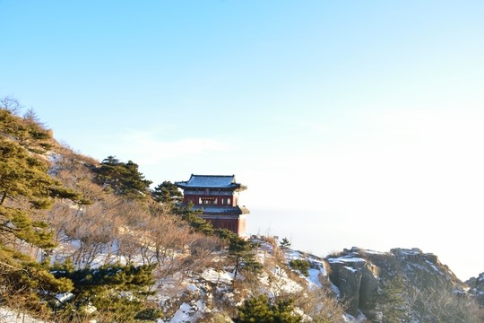 泰山冬日風(fēng)光