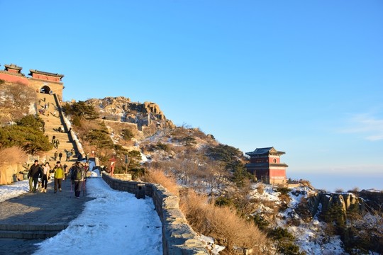 五岳泰山風景