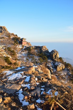 泰山冬日風(fēng)光