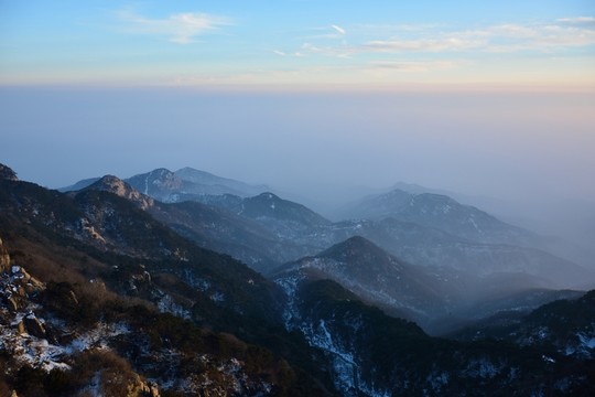 五岳泰山景色