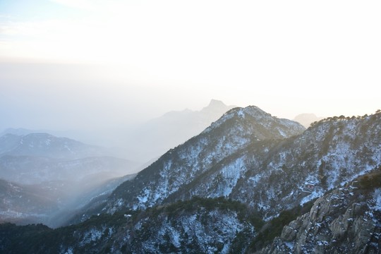 五岳泰山景色
